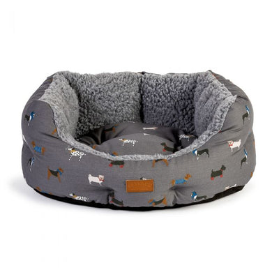 Fatface Marching Dogs Deluxe Dog Bed